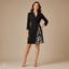 Women's Tailored Notch-Lapel Buckle-Waist Pleated Blazer Mini Dress
