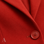 Women's Tailored Notch-Lapel Single-Button Long-Sleeve Blazer Jacket