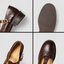 Women's Vintage Brogue T-Bar Buckle Round-Toe Mary Jane Flat Shoes