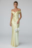 Women's Wedding Guest Off-Shoulder Sweetheart Maxi Dress