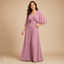 Women's Wedding Guest Pleated V-Neck Maxi Dress