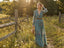 Women's Boho Floral Long Sleeve Maxi Dress