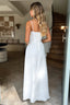 Women's Bridal Shower Corset Sweetheart Maxi Dress