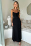 Women's Bridal Shower Corset Sweetheart Maxi Dress