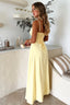 Women's Bridal Shower Corset Sweetheart Maxi Dress