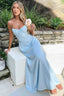 Women's Bridal Shower Corset Sweetheart Maxi Dress