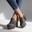 Women's Buckle Detail Platform Block Heel Slingback Sandals
