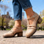 Women's Buckle T-Strap Lug Sole Mary Jane Heels