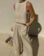 Women's Casual Top And Pants Set
