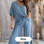 Women's Casual Loose Blouse and Pants Set