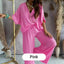 Women's Casual Loose Blouse and Pants Set