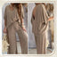 Women's Casual Loose Blouse and Pants Set