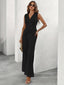 Women's Casual Button Vest Two-Piece Pants Set