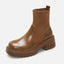 Women's Slip-On Thick Sole Ankle Boots