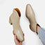 Women's Vintage Pointed Toe Ankle Boots