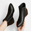 Women’s Classic Chunky Low Heel Ankle Boots