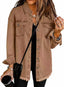 Women's Classic Oversized Cotton Trucker Jacket