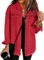 Women's Classic Oversized Cotton Trucker Jacket