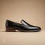 Women's Classic Slip-On Apron-Toe Low-Heel Dress Loafers
