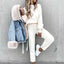 Women’s Comfortable Knit Sweater and Pants Set