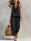 Women's Cowl Neck Two-Piece Set