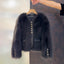 Women’s Cozy Buttoned Winter Faux Fur Jacket