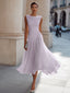 Women's Draped Neck Sleeveless Low Back Wedding Guest Midi Dress
