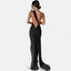 Women's Chic Backless Scarf Tie Evening Dress