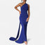 Women's Chic Backless Scarf Tie Evening Dress
