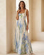 Women’s Elegant Floral Maxi Dress