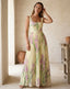 Women’s Elegant Floral Maxi Dress