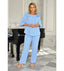 Women's Flowy Wide Leg Two Piece Set