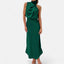 Women’s Elegant Mock Neck Sleeveless Maxi Dress