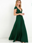 Women's Elegant Multiway Bridesmaid Wrap Dress
