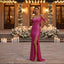 Women's Elegant Off-Shoulder Sequined Formal Evening Gown Maxi Dress