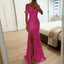 Women's Elegant Off-Shoulder Sequined Formal Evening Gown Maxi Dress