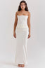 Women’s Strapless Corset Maxi Dress