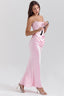 Women’s Strapless Corset Maxi Dress