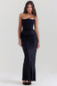 Women’s Strapless Corset Maxi Dress