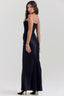 Women’s Strapless Corset Maxi Dress