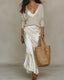 Women's Elegant Two-Piece Sweater and Dress Set