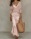 Women's Elegant Two-Piece Sweater and Dress Set