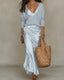 Women's Elegant Two-Piece Sweater and Dress Set