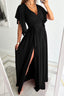 Women's Wrap Around Maxi Dress