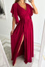 Women's Wrap Around Maxi Dress