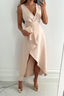 Women's Elegant Wrap V-Neck Dress