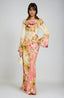 Women's Floral Bell Sleeve Evening Grown