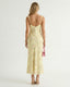 Women's Floral Spaghetti Strap Summer Midi Dress