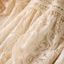 Women's Flowy Deep V-Neck Bell Sleeve Tiered Maxi Dress