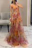 Women's Flowy Floral Maxi Dress